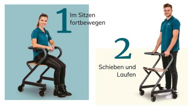 Rollator d'intérieur Saljol Page – Image 2